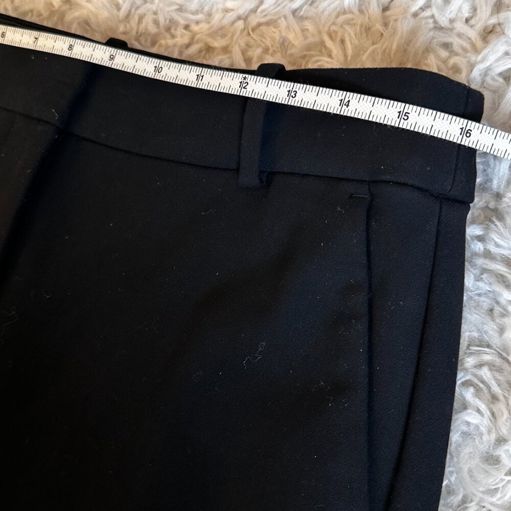 J Crew Sydney Pants Women's Sz. 10 Wide Leg Black - Picture 7 of 9